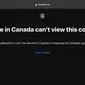 Threads baru saja tuntaskan bug yang sebabkan pengguna asal Kanada tak bisa akses konten berita. (Dok: Engadget)