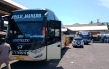 Tiga Bus Lebaran Diberangkatkan dari Terminal Malalayang, Keselamatan Penumpang Jadi Prioritas Utama
