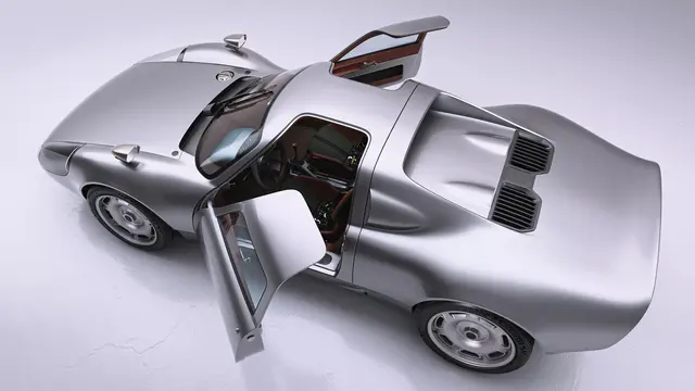 Dibekali mesin flat-eight 4.0 liter berpendingin udara dengan tenaga 400 hp, restomod ini menghidupkan kembali DNA balap Porsche era 60-an (Carscoops)