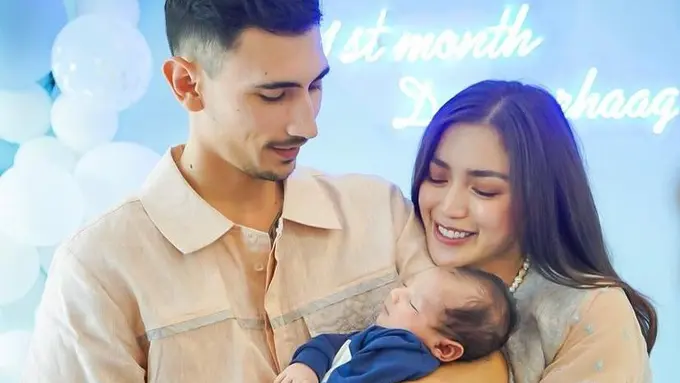 8 Potret Gaya Jessica Iskandar Berbalut Dress Rayakan Satu Bulan Baby Don, Meriah Dihadiri Titi Kamal hingga Nia Ramadhani