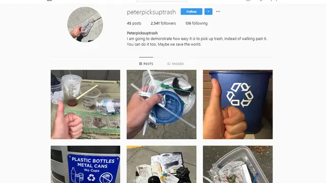 Unggah Foto Sampah untuk Sebar Pesan Membuang ke Tempatnya Itu Mudah