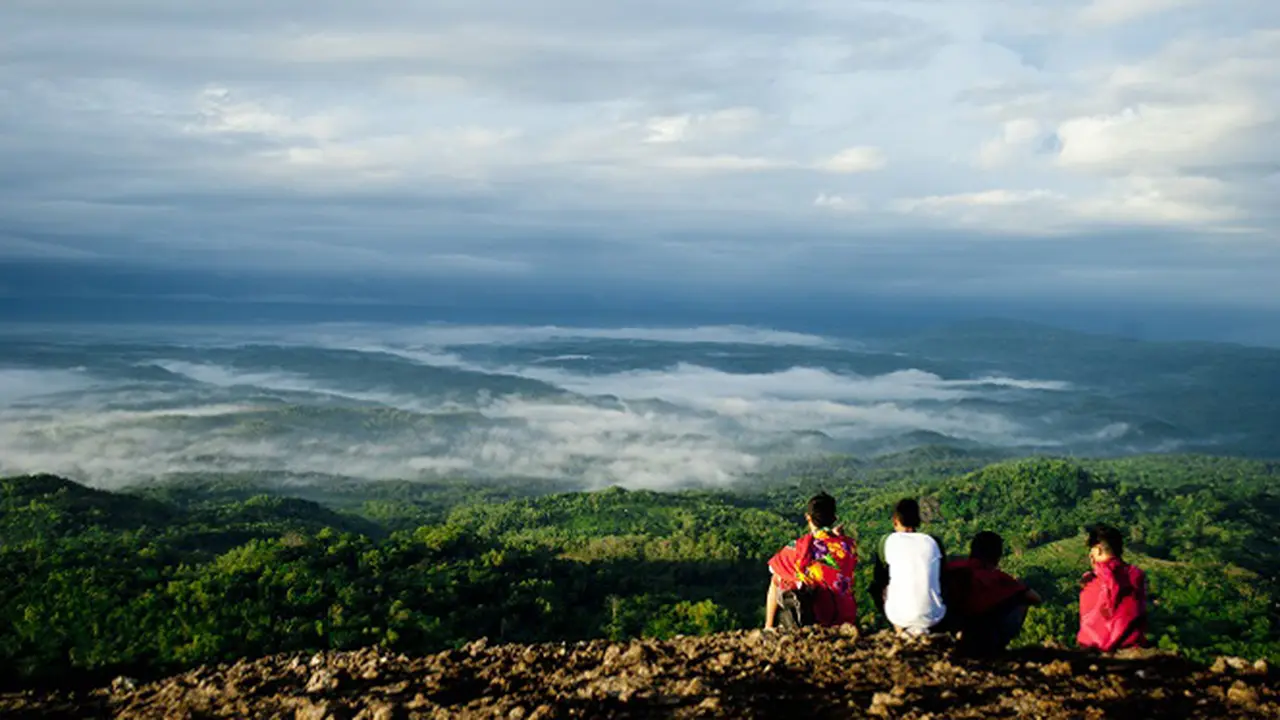 Keindahan Gunung Api Purba Nglanggeran, Gunung Kidul 