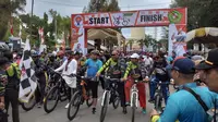 Gowes Nusantara 2019 di Kabupaten Pidie Nanggroe Aceh Darussalam berlangsung berbeda (dok: Kemenpora)