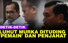 VIDEO: Detik-Detik Luhut Murka! Dituding Haris Azhar & Fatia 'Pemain' Hingga Penjahat