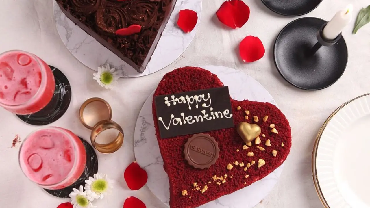 Cake Valentine teh Harvest/ Instagram @theharvest