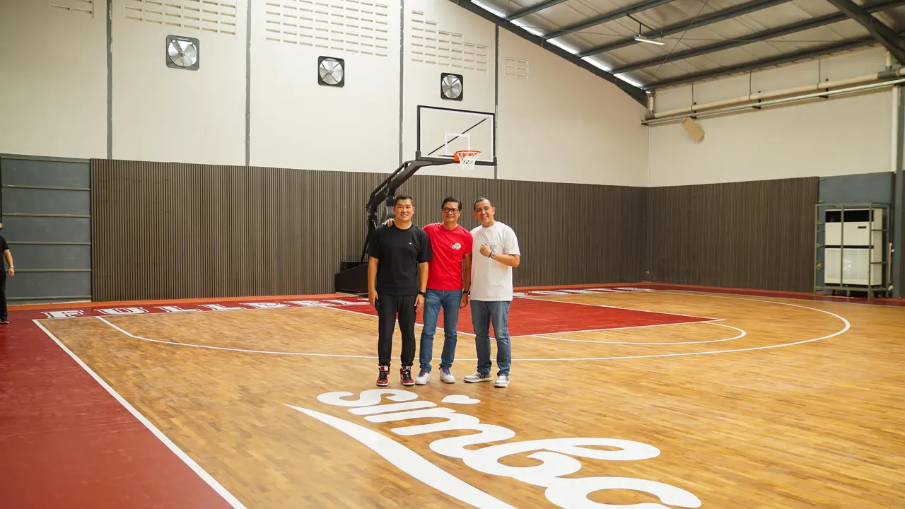 Tempat latihan baru tim basket Raffi Ahmad, RANS Simba Bogor