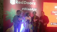 RedDoorz dalam peluncuran kampanye #BisaAja. (Liputan6.com/Henry)