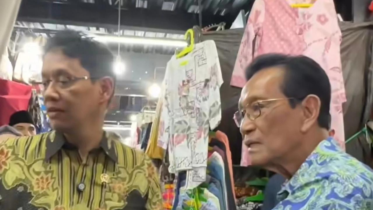 Purbaya dan Sri Sultan di Yogyakarta