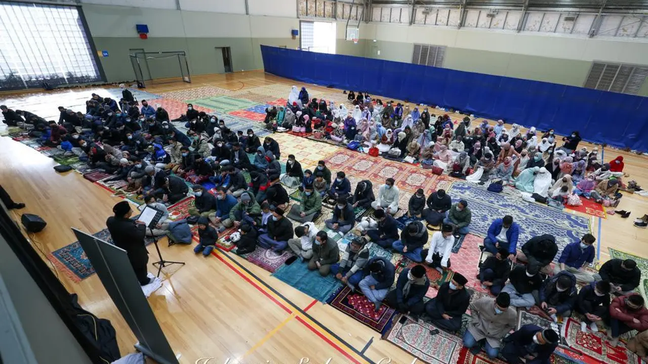 Perayaan Idul Adha di tengah pandemi COVID-19 juga digelar KBRI Canberra bekerja sama dengan Australia-Indonesia Muslim Foundation Australian Capital Territory (AIMF-ACT). (KBRI Canberra)