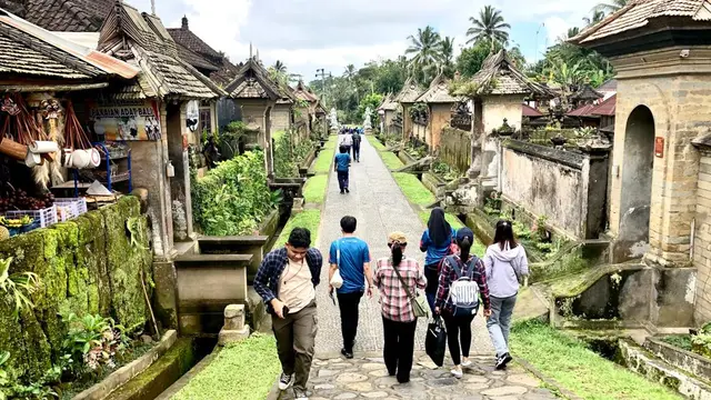 Suasana di Desa Penglipuran, Bali
