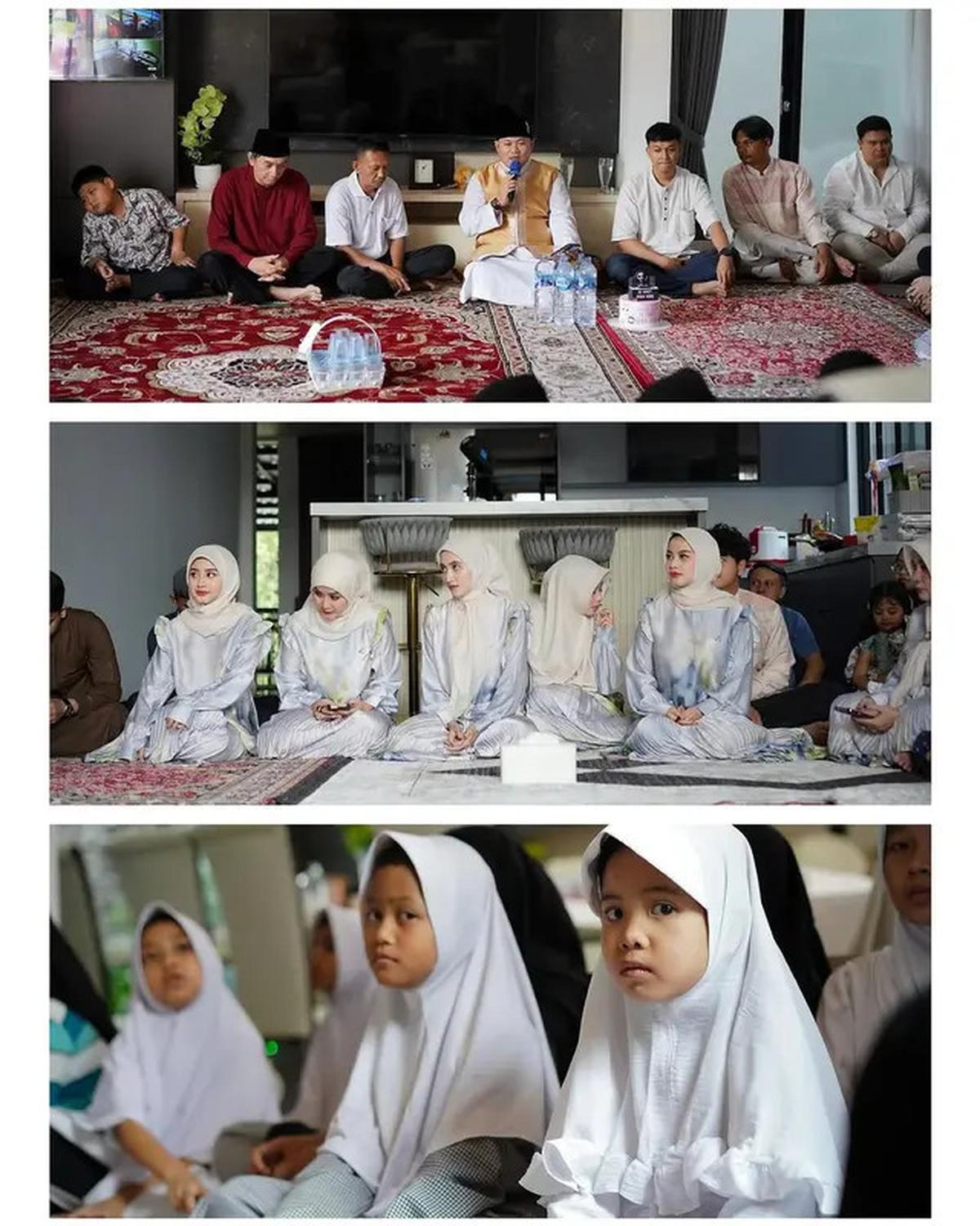 7 Potret Ulang Tahun Ghea Youbi, Kompak Berhijab dan Pakai Baju Kembar