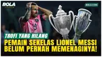 Lionel Messi belum pernah menjuarai CONCACAF Champions League dan Coupe de France meski telah meraih lebih dari 40 trofi. Dua kompetisi ini masih jadi target yang belum tercapai dalam kariernya.