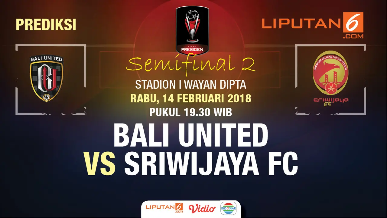 Prediksi Bali United vs Sriwijaya FC