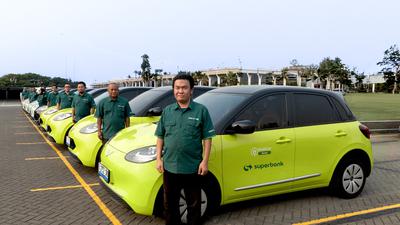 Superbank Biayai 200 Mobil Listrik Grab, Begini Skema Pemanfaatannya