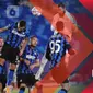 Inter Milan vs Real Madrid (Liputan6.com/Abdillah)