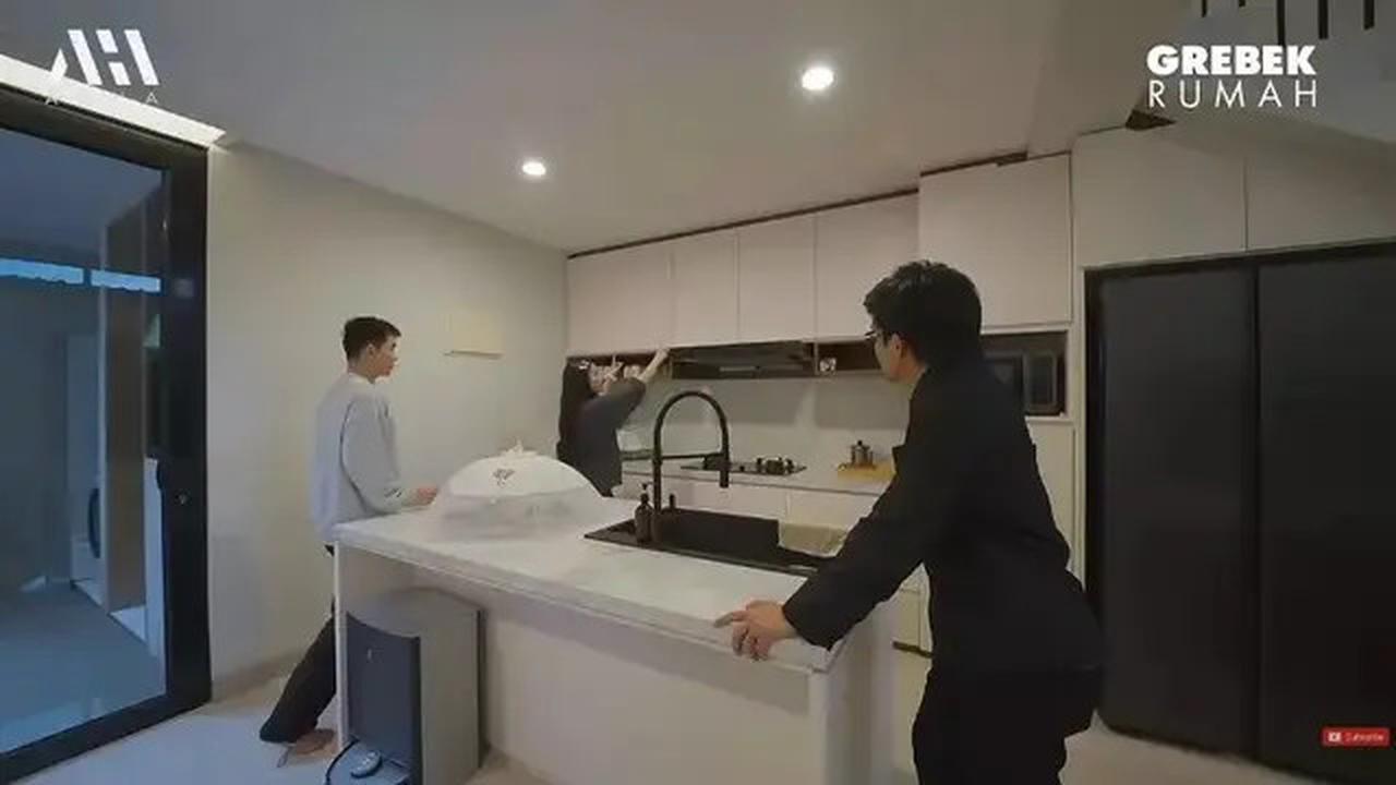 Potret Dapur di Rumah Juan-Eve, Model Minimalis yang Memikat dan Fungsional Hasil Ngonten di Tiktok