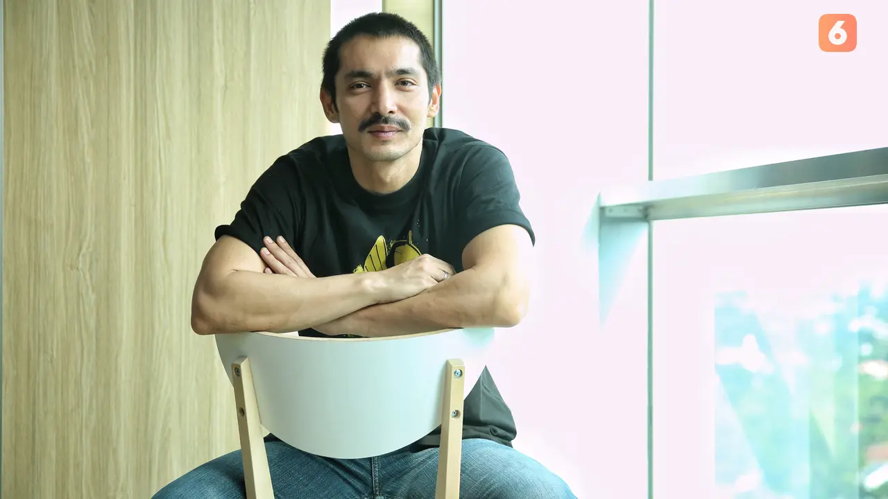 [Fimela] Abimana Aryasatya Visit Film Gundala di Sency