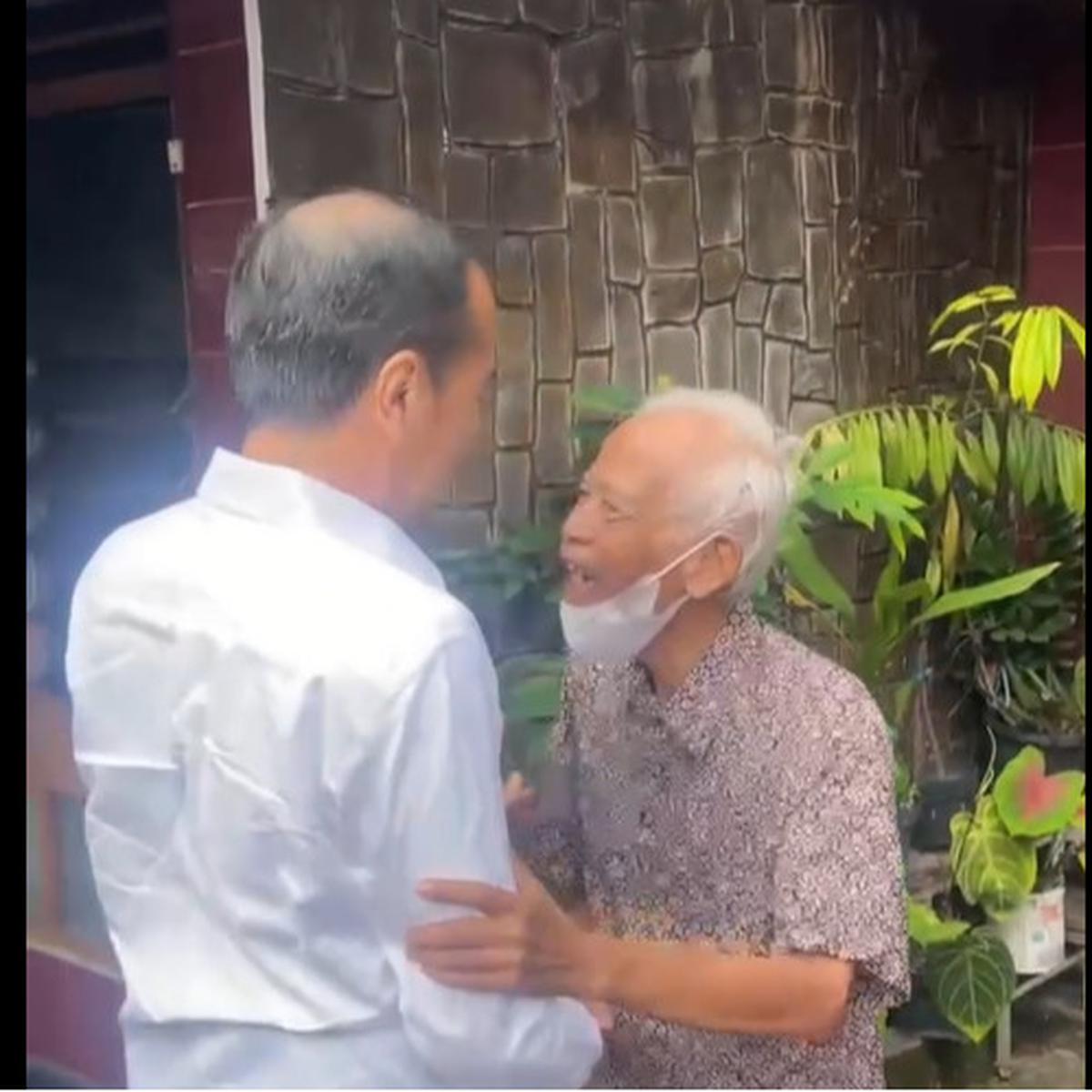 Jokowi Temui Sosok Dosen Pembimbingnya