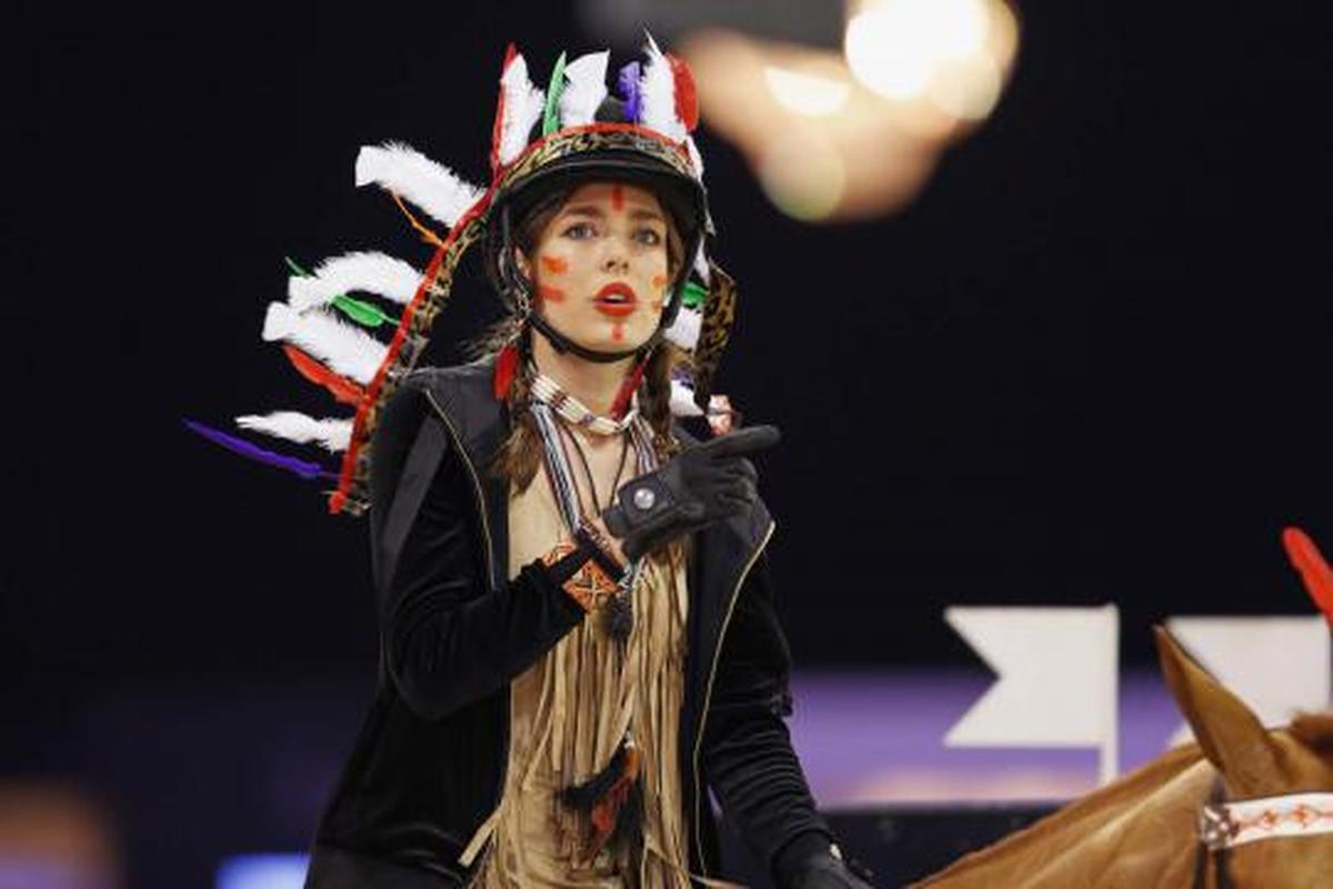 Galang dana, putri cantik Monaco ini ikuti kompetisi berkuda 