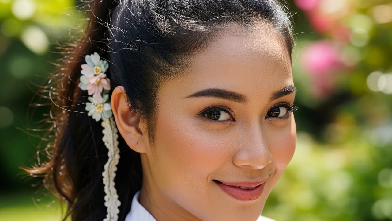 Model Rambut Ibu-Ibu yang Rapi Meski Cuma Ikat Cepat