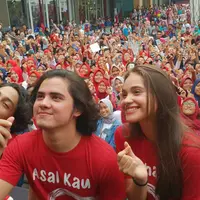 Promo film Asal Kau Bahagia di Karawang