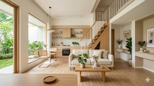 Desain Interior Rumah 5x9 agar Terlihat Luas
