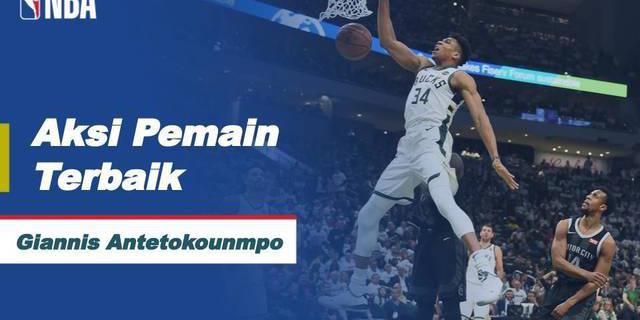 VIDEO: Deretan Aksi Gemilang Giannis Antetokounmpo Saat Milwaukee Bucks Menang atas Washington Wizards di NBA