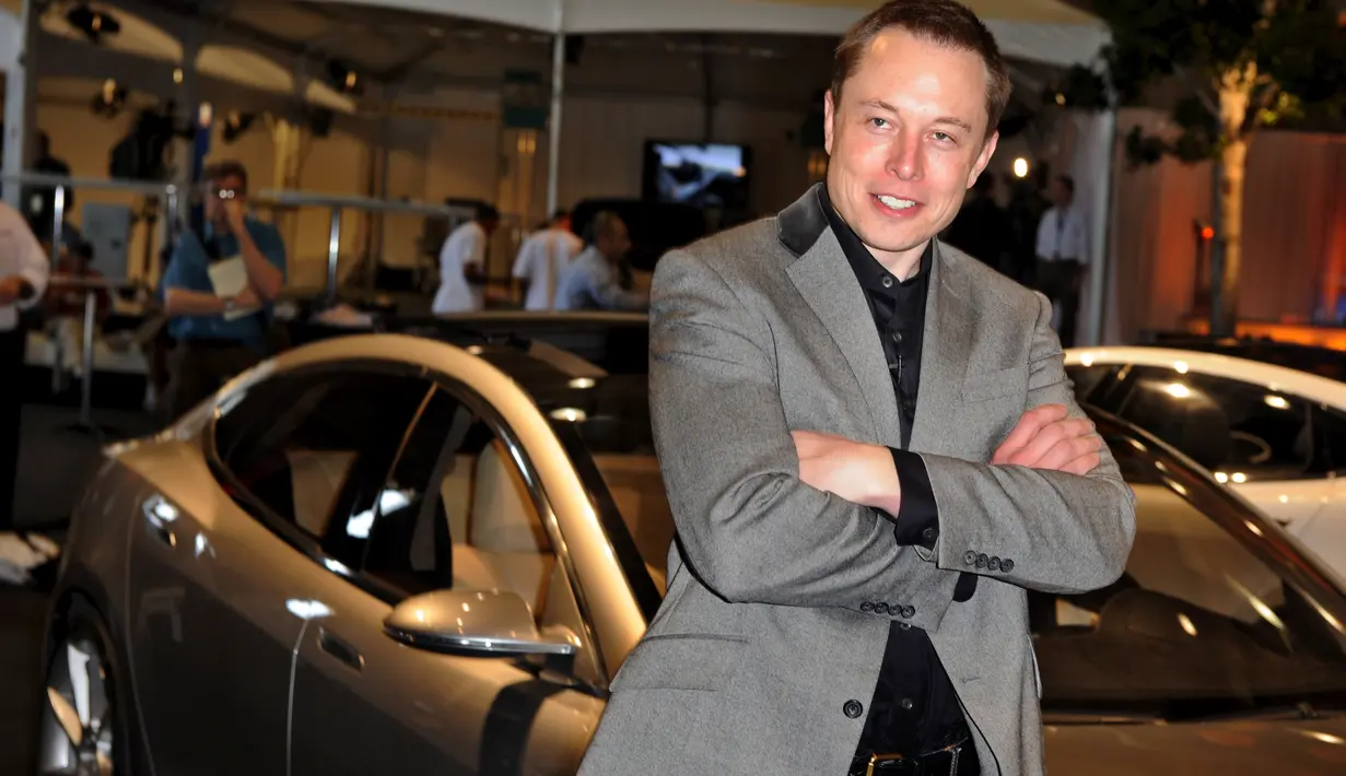 Elon Musk kini berstatus single parent. Sama seperti dengan Amber yang hendak bercerai dengan Johnny Depp. (AFP/Bintang.com)