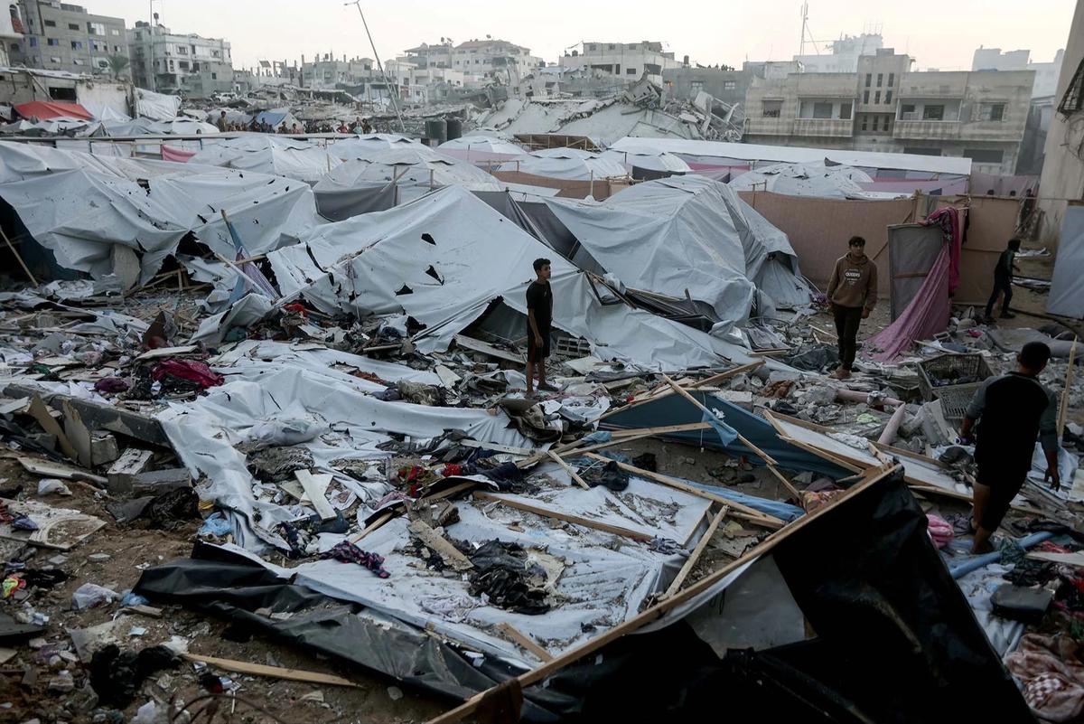 FOTO:  Serangan Udara Israel Hantam Kawasan Sipil di Gaza, 21 Warga Tewas