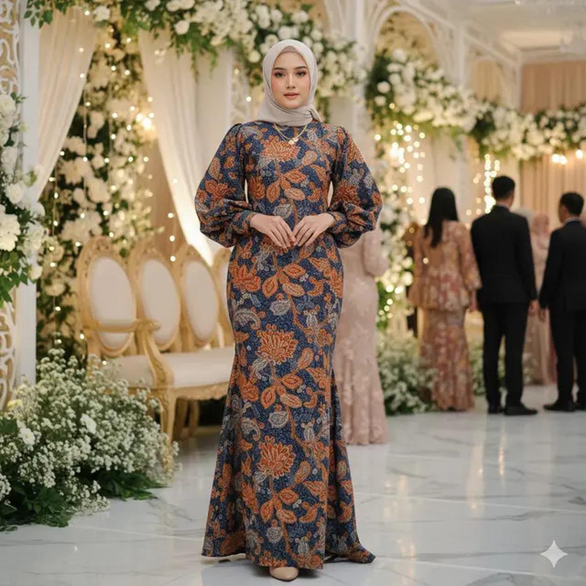 9 Model Gamis Batik buat Kondangan 2025 yang Modern dan Elegan