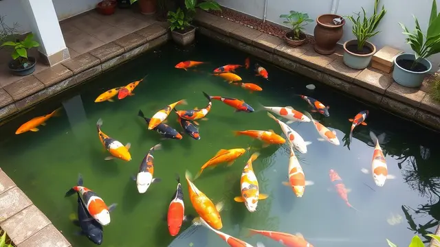 Kolam Ikan depan rumah