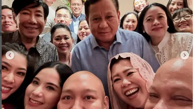 Momen Anak 8 Presiden RI Kumpul, Ada Guntur, Titiek, Yenny, Puan, AHY, hingga Kaesang