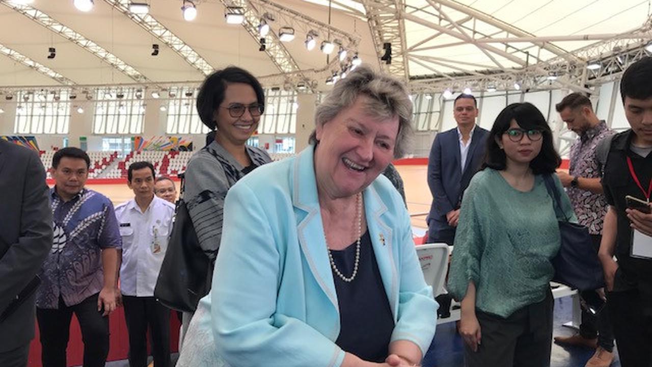 Heather Wheeler di Stadion Velodrome
