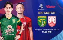 Nonton BRI Super League 2025/26: Persebaya vs Persis Solo Tayang Eksklusif di Vidio