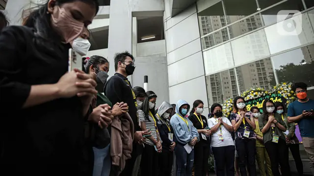 FOTO: Pelepasan Nakes yang Meninggal karena COVID-19 di RSDC Wisma Atlet