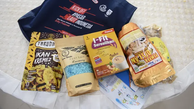 Produk olahan ikan UMKM.