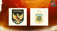 FIFA Matchday - Timnas Indonesia Vs Argentina_Logo Federasi (Bola.com/Adreanus Titus)
