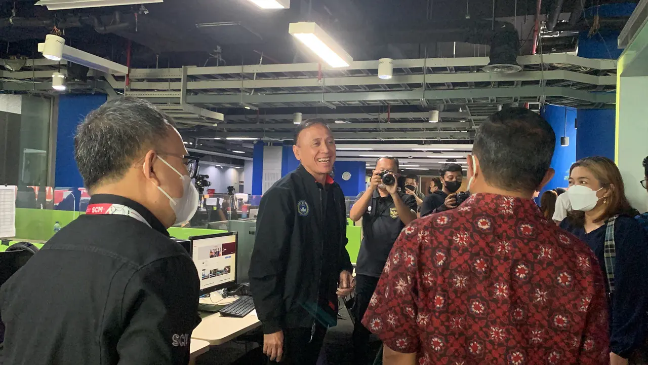 Iwan Bule Berkunjung ke SCTV Tower
