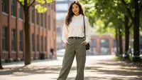 Wajib Coba! Celana Cargo Wanita Kekinian Ini Bikin Outfit Simpel Terlihat Lebih Stylish