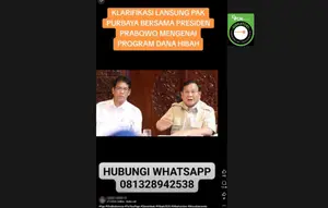 Kumpulan Video Hoaks Purbaya Umumkan Dana Hibah, Simak Daftarnya