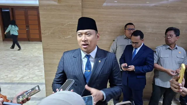Kepala Badan Gizi Nasional (BGN) Sudaryono saat ditemui di Kantor Kementerian Pertanian, Jakarta, Senin (5/10/2026). (Liputan6.com/Arief)