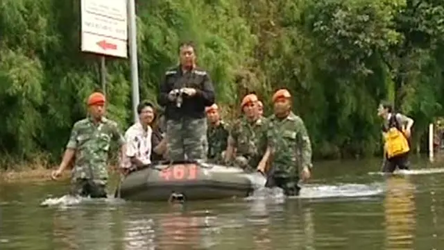 Derita Korban Banjir di Pluit
