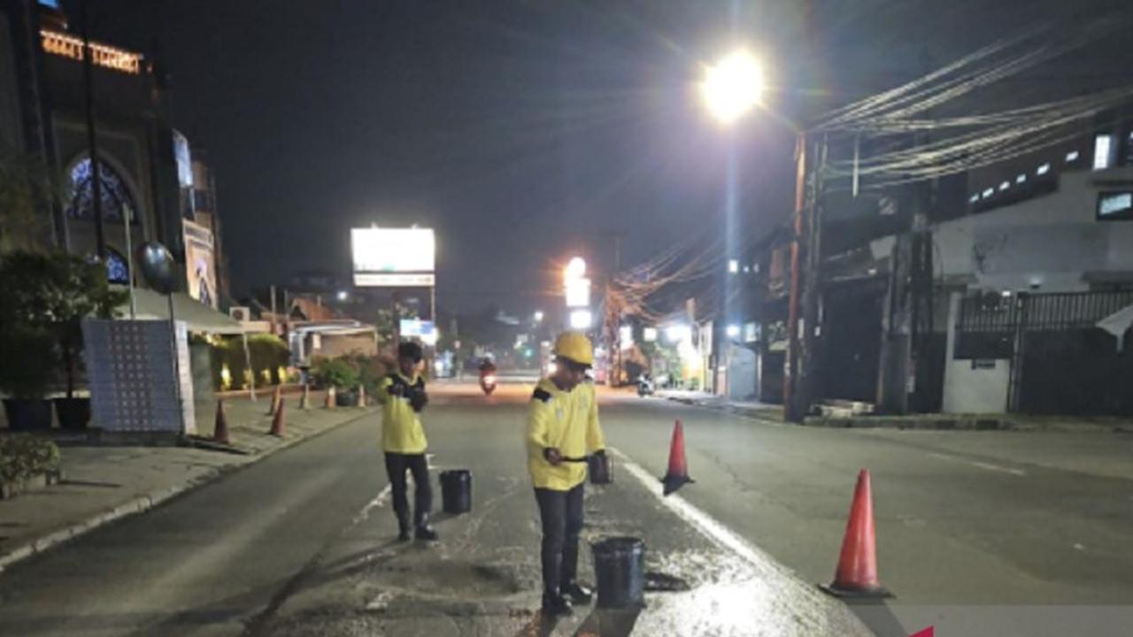 DPUPR Tangerang Rampungkan Pengaspalan Jalur Mudik, Pastikan Kelancaran Arus Lebaran