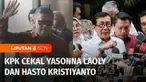 Dua kader PDI Perjuangan, Hasto Kristiyanto dan Yasonna Laoly masuk dalam daftar cekal KPK. Keduanya dilarang bepergian ke luar negeri dalam waktu 6 bulan ke depan.