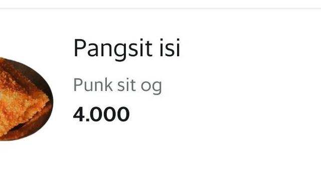 6 Deskripsi Makanan Gorengan di Ojek Online Ini Bikin Pelanggan Senyum Tipis