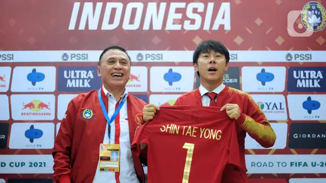Shin Tae-Yong Resmi Latih Timnas Indonesia