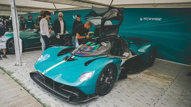 Aston Martin Valkyrie ikut ambil bagian di Goodwood Festival of Speed 2021
