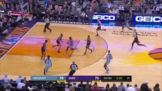 Berita video game recap NBA 2017-2018 antara Phoenix Suns melawan Memphis Grizzlies dengan skor 97-95.