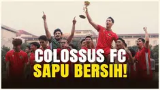 Colossus FC berhasil menjadi kampiun Celebrity Trofeo Cup 2025 setelah mengungguli Selebritis FC dan Standupindo FC.