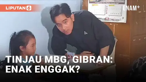VIDEO: Gibran Pantau Uji Coba Makan Bergizi Gratis di SDN 4 Tangerang